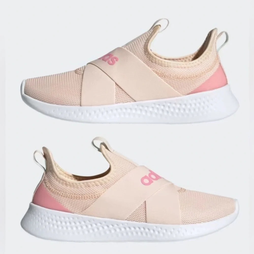 Adidas Bliss Pink Puremotion Adapt Sneakers - Picture 1 of 8